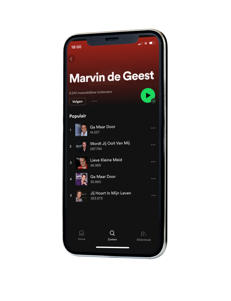 Marvin de Geest - Spotify